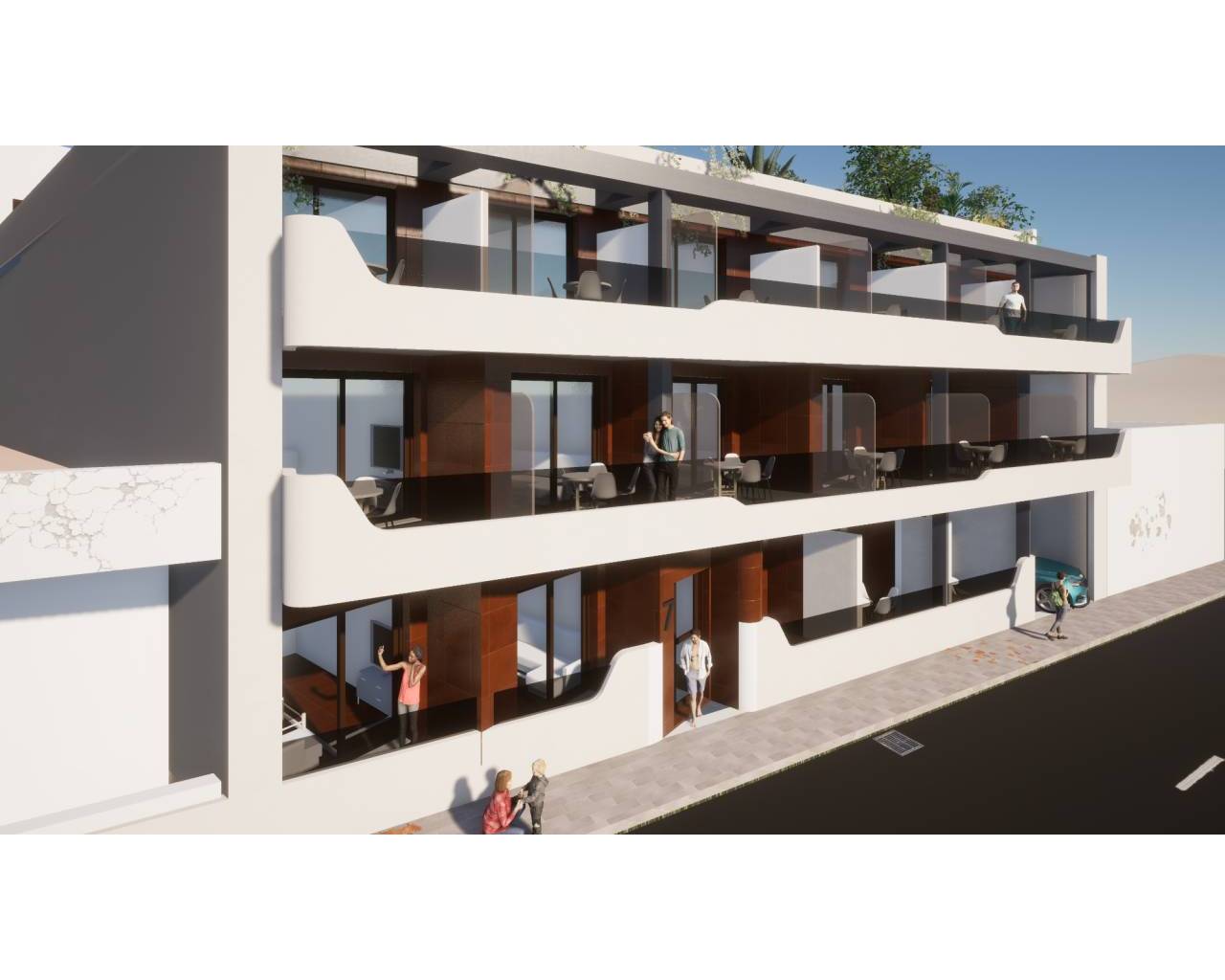 Appartement  · New Build · Torrevieja · Torrevieja - Playa de los Locos