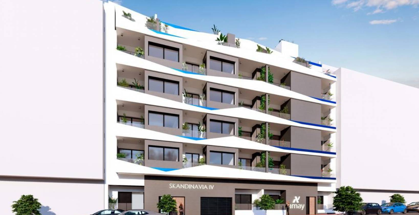 luxe appartementen te koop in Torrevieja Playa del Cura