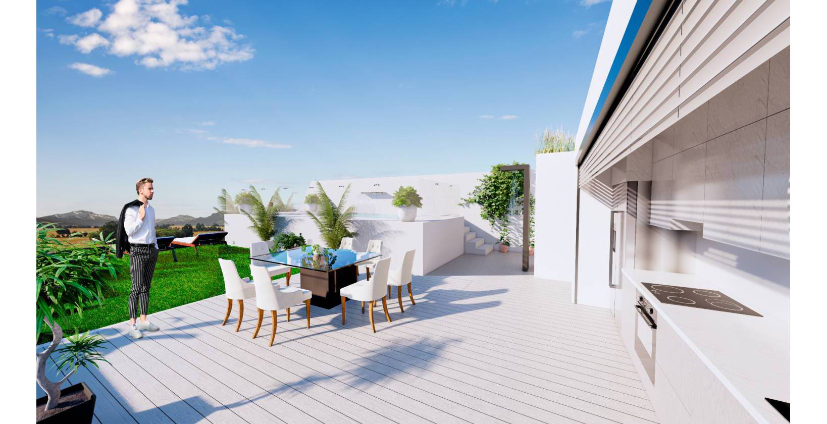 Neubau-Penthouse zum Verkauf an der Costa Blanca