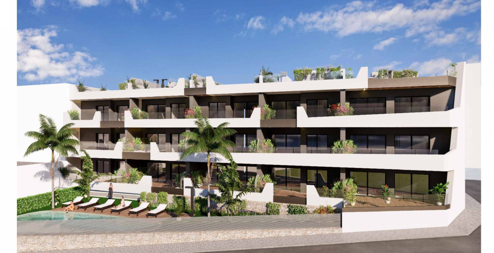 Neue Entwicklung Wohnung zu verkaufen Benijofar Alicante