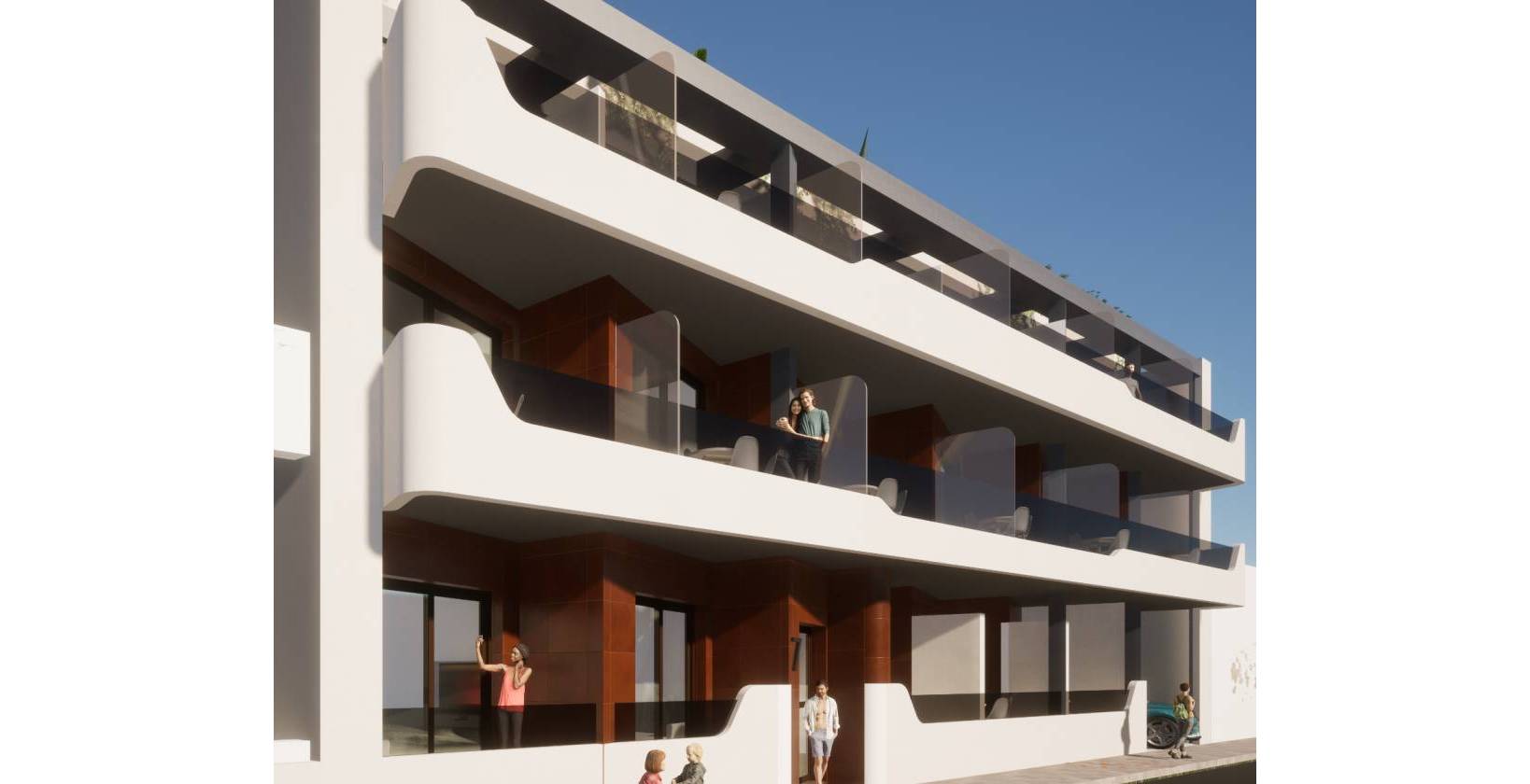 New Build - Apartment / Flat - Torrevieja - Torrevieja - Playa de los Locos
