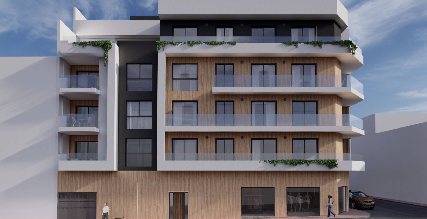 New Build - Appartement / Flat - Guardamar del Segura - Guardamar Playa
