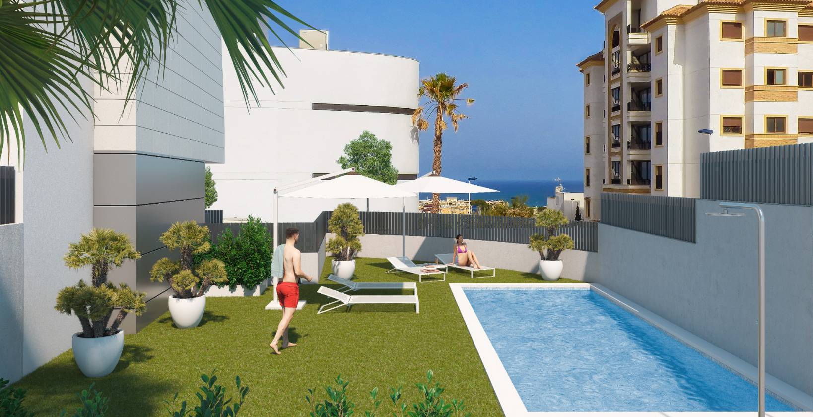 New Build - Appartement - Guardamar del Segura - Urbanizaciones
