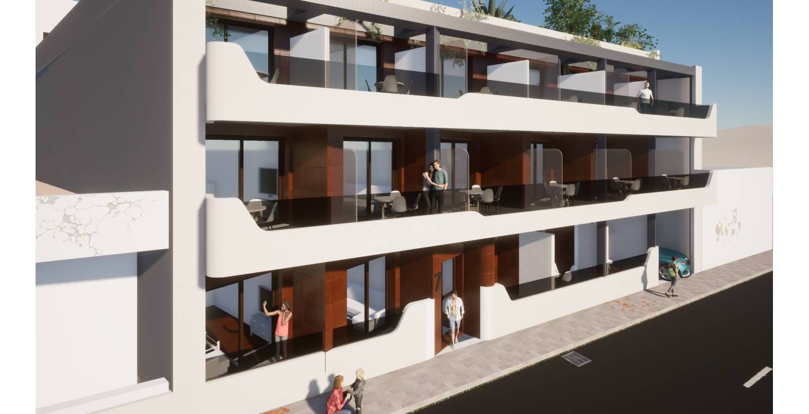 Nueva construcción  - Apartamento - Torrevieja - Torrevieja - Playa de los Locos