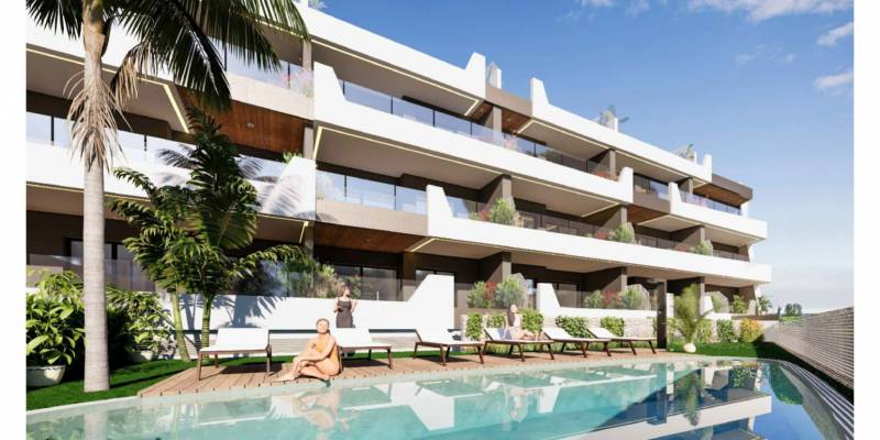 Nouveau développement à vendre à Benijofar : ne manquez pas El Residencial MoMa et ses incroyables penthouses avec piscine privée !
